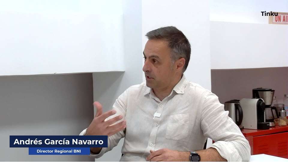 Andrés García director regional de BNI
